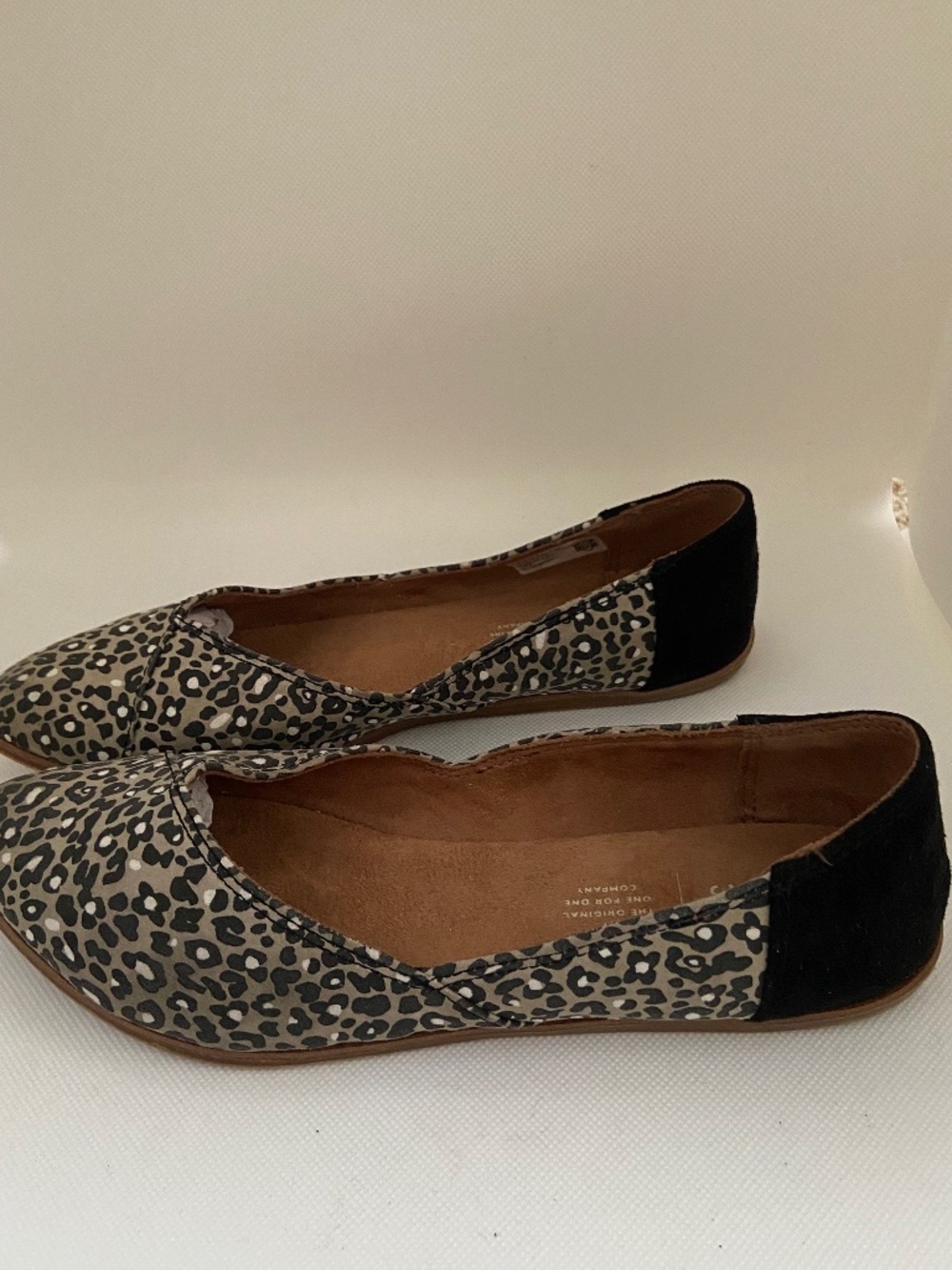 Toms Animal Print Flats